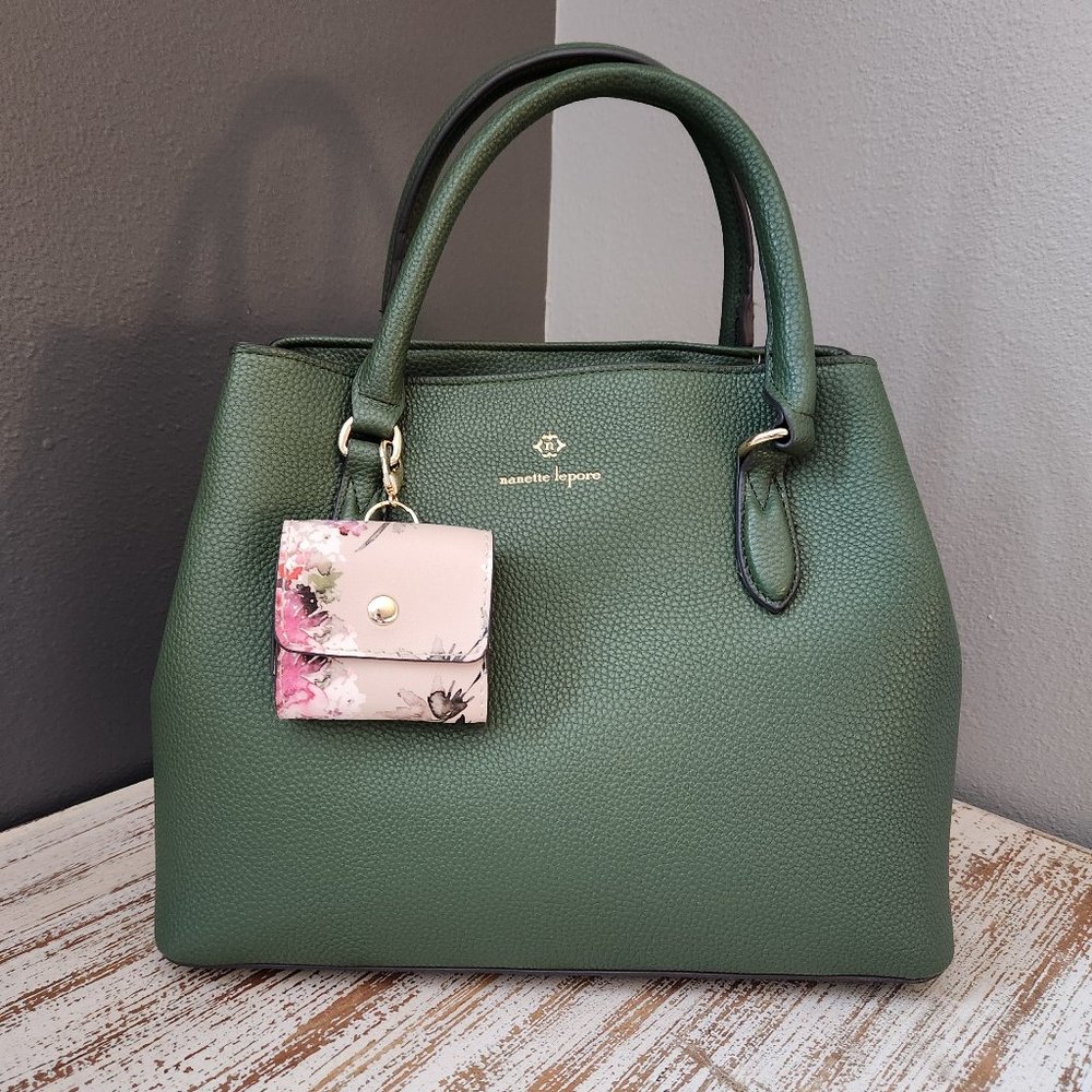 Nanette Lepore Handbag, Forest Green